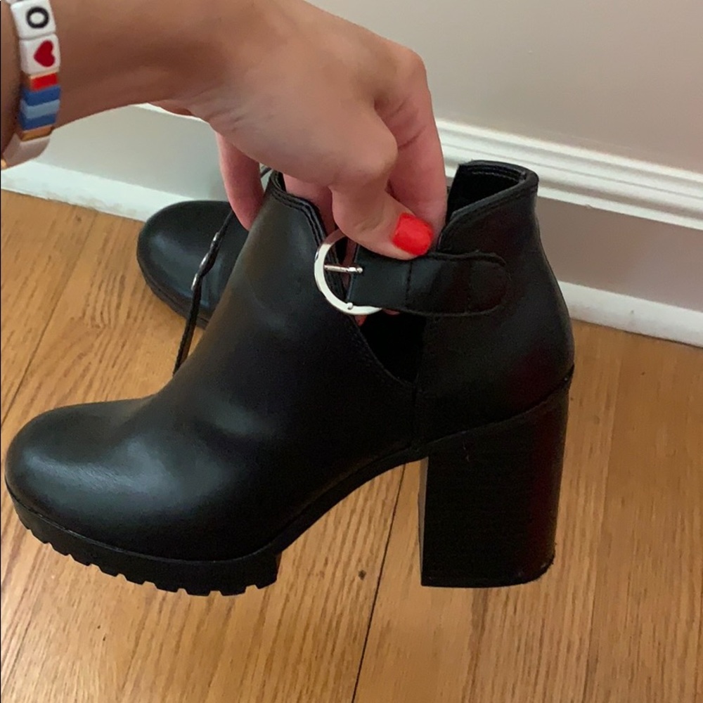 Black booties